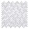 Andova Tiles SAMPLE-Velmo 1 in. x 1.25 in. Glass Mosaic Wall Tile SAM-ANDVEL1013 - alternate 5